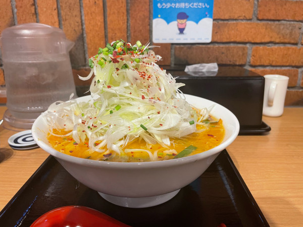 「味噌ラーメン (Wネギ)¥1,600」@けやき 新千歳空港店の写真