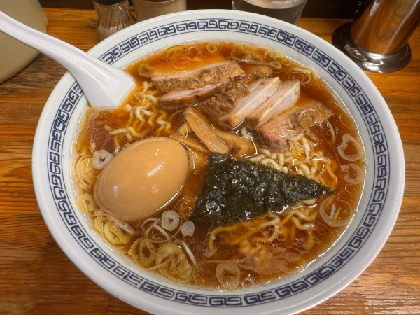 「味玉チャーシュー麺大盛り」@中華そば・つけめん 甲斐の写真
