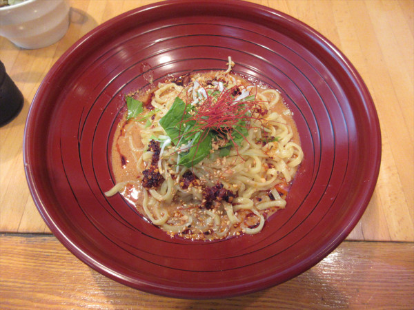 「汁なし金胡麻担々麺（850円）」@金蠍の写真