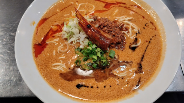 「海老寿久坦々麺」@麺屋 愛心 TOKYO 町屋店の写真