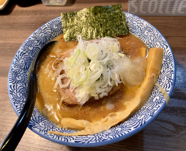 「【限定】冷たい豚骨魚介ラーメン」@狼煙 〜NOROSHI〜の写真