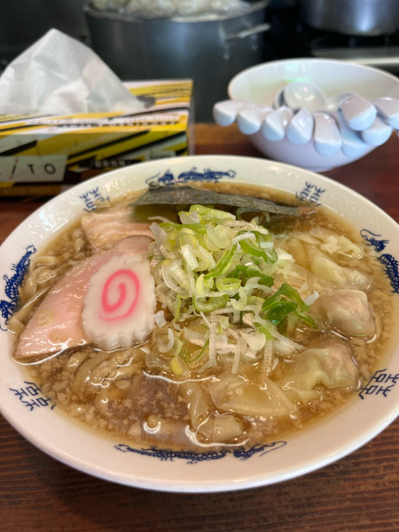 「ワンタン麺（並）」@良温(Ra-on)の写真