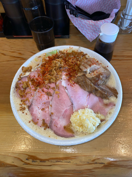 「泡の鶏Ｇ肉マシ¥1,690円」@麺屋 一幸の写真