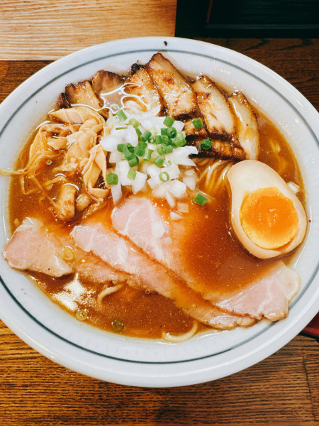 「特製煮干し中華そば」@拉麺えぼしの写真