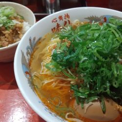 炸醤麵+そぼろ飯セット