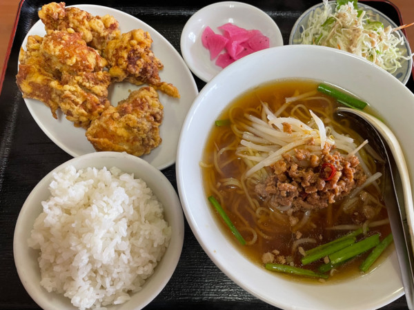 「ランチセット　￥８００」@中国料理 京華の写真