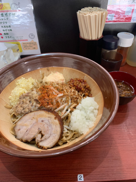 「混ぜそば」@ラーメン一太豚の写真