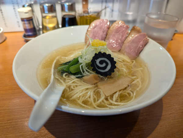 「鴨塩」@麺屋 上々の写真