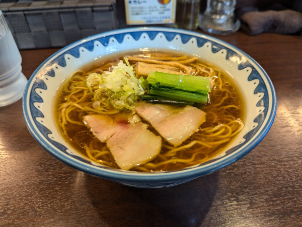 「醤油ラーメン」@GANCON NOODLEの写真