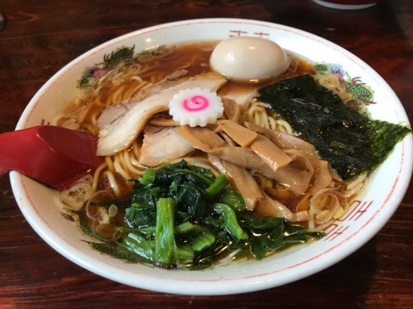 「味玉醤油ラーメン(810円)」@水戸中華そば むじゃき食堂の写真