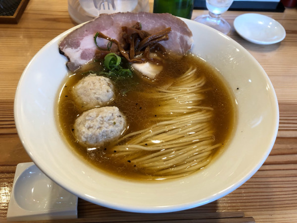 「裏醤油そば」@塩そば時空の写真