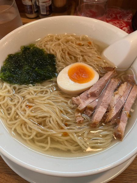 「冷やししおそば」@らーめん寺子屋 麺座まねきの写真