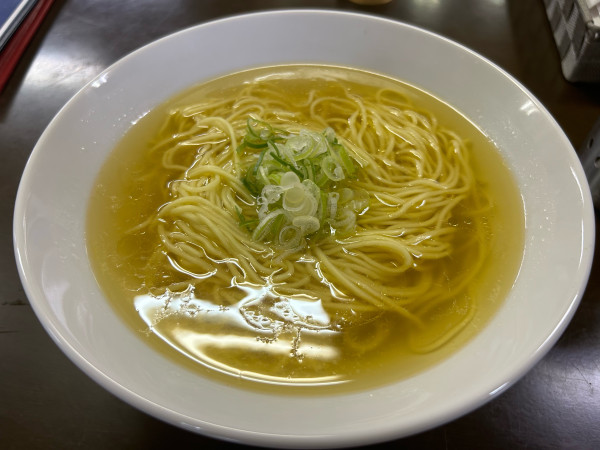 「かけそば塩(大盛同額)700円」@麺屋 なか乃の写真