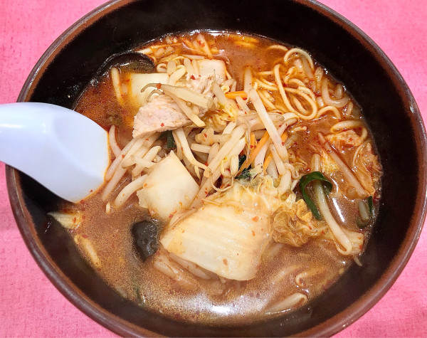 「味噌タンメン　800円」@中華料理 萬福の写真