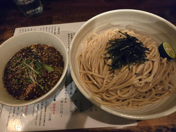 「支那つけそば大盛」@日本橋 製麺庵 なな蓮の写真