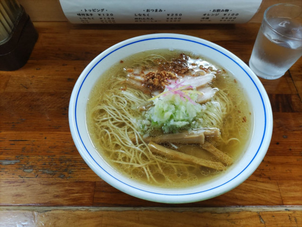 「塩ラーメン」@支那そば 福々亭の写真