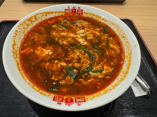 「元祖辛麺　5辛　コンニャク麺」@辛麺屋 桝元 イオンモール幕張新都心店の写真