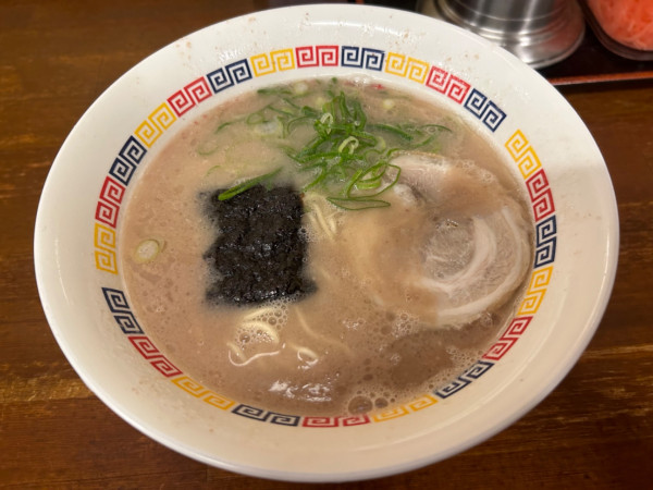 「ラーメン（硬め）」@丸星中華そばセンターの写真
