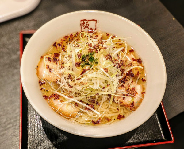 「青唐ねぎ塩ラーメン」@喜多方ラーメン 坂内 調布店の写真