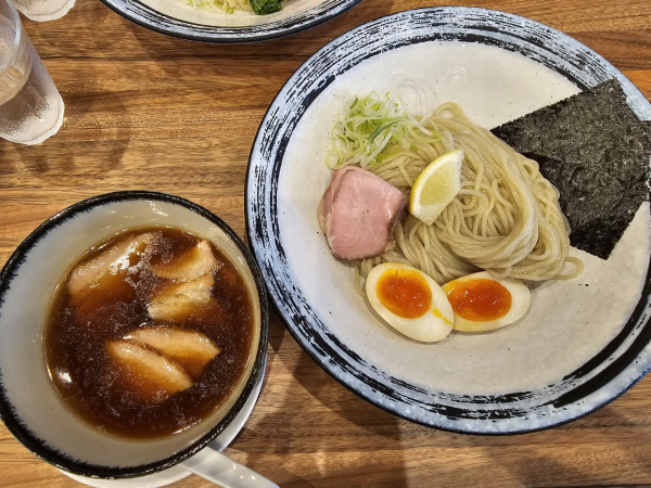 「特製醤油つけ　1400円」@麺処 こし田の写真