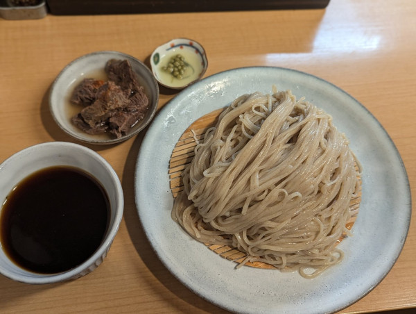「限定　ざるゆたか大」@吟醸らーめん 久保田 本店の写真