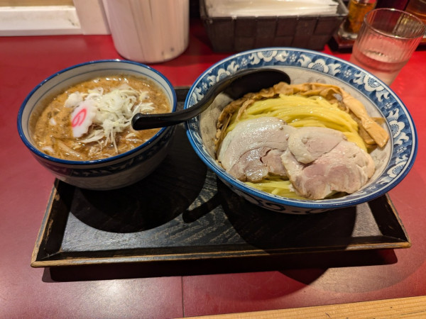 「特製味噌魚介つけめん」@麺匠 佐蔵の写真