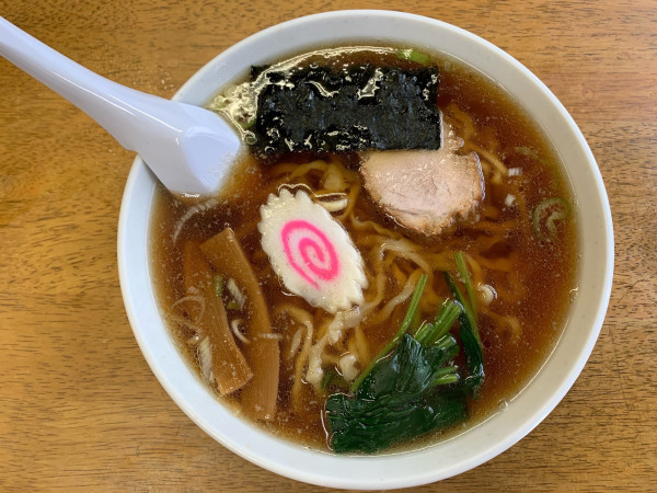 「中華そば」@茶釜 本店の写真