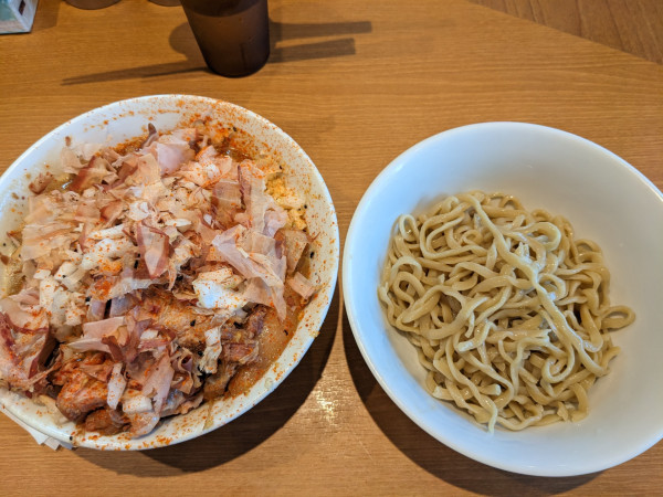「つけめん（麺少なめ）」@ラーメン 池田屋 高田馬場店の写真