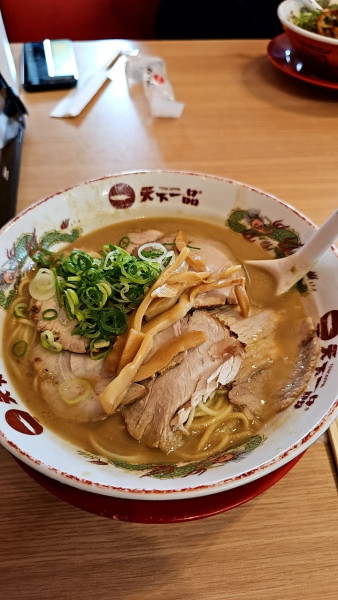 「こってりチャーシューメン大盛り」@天下一品 三郷店の写真