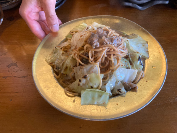 「ローメン 680円」@大正ロマン夜の道の駅 ご当地の写真