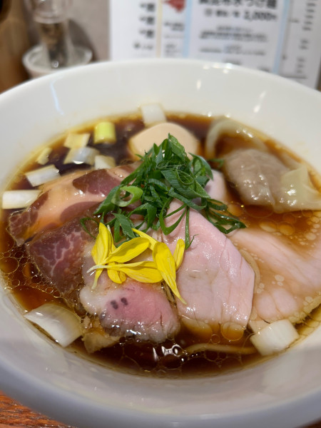 「旨み鶏だし　特製醤油」@生粋 花のれんの写真