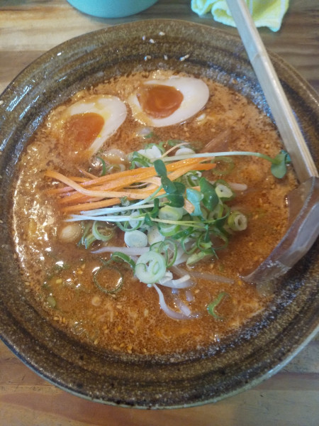 「味噌タンタンめん（味玉付き）」@めん喰い屋の写真