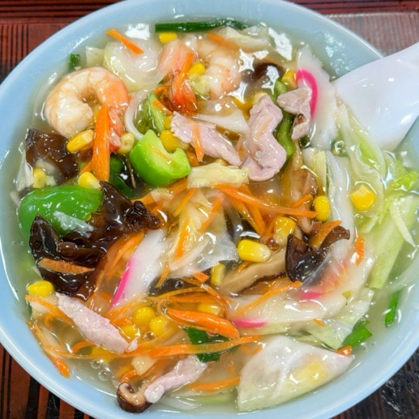 「チャンポン 750円」@ともべ食堂の写真