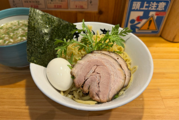 「本丸塩つけ麺 ¥1200」@横濱 本丸亭 新橋店の写真