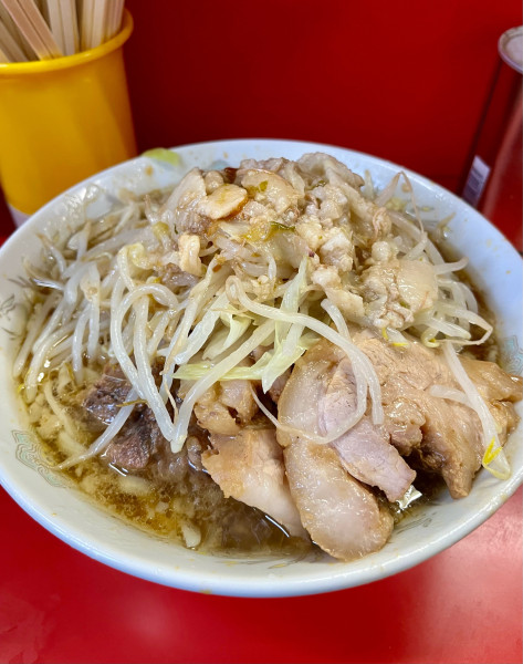 「ぶたラーメン」@ラーメン二郎 三田本店の写真