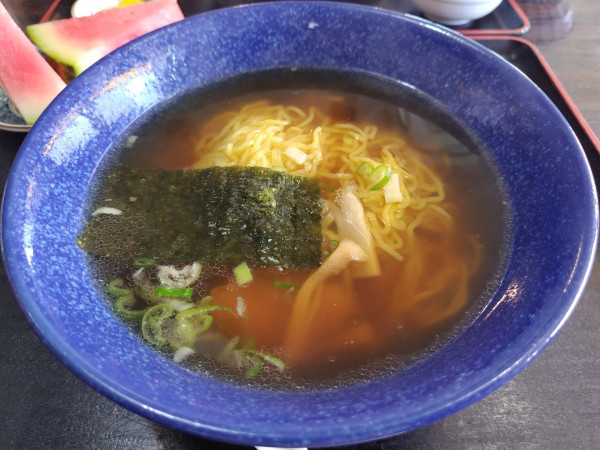 「ラーメン +スイカ:サービス」@慶楽の写真
