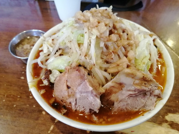 「濃厚辛味噌ラーメン(300g)」@ラーメン荘 歴史を刻め 新栄店の写真