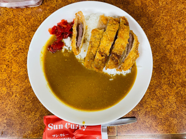 「ハーフビーフカツカレー」@San Curryの写真