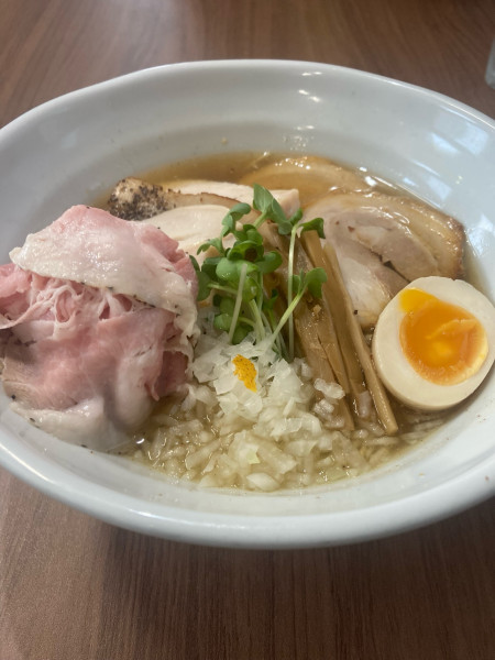 「特選あごだし麺」@西山屋の写真