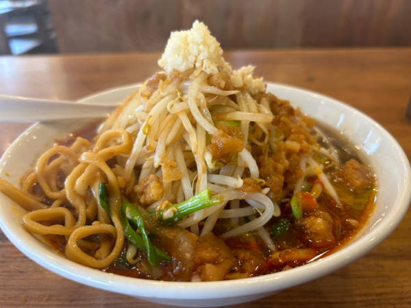 「茨城スタミナタンメン1080円」@茨城タンメン カミナリ 水戸城南店の写真