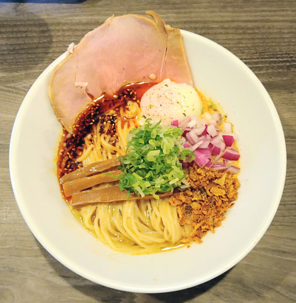 「冷製豆乳担々麺【限定】＋冷やし山椒和え玉【限定】」@麺や 麟子鳳雛の写真