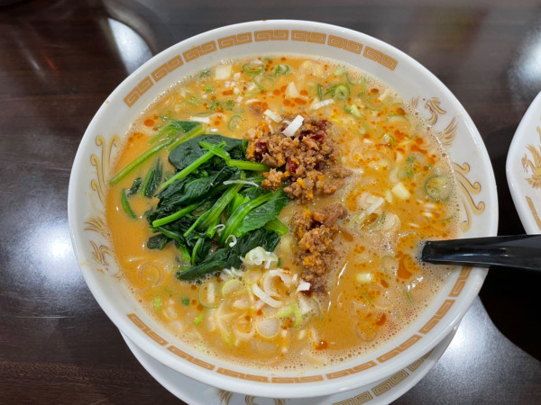 「坦々麺　￥７８０」@中華料理 栄徳の写真