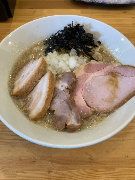 「背脂煮干しラーメン」@煮干らーめん 川むらの写真