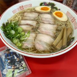 中華そば　チャーシュー　味玉