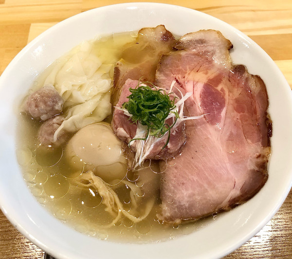 「特製塩ラーメン1380円」@らーめん 心麦の写真