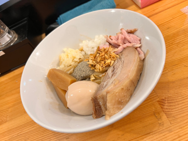 「まぜそば」@煮干らーめん 川むらの写真