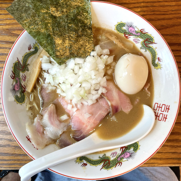 「特製濃厚煮干」@中華蕎麦 縁の写真