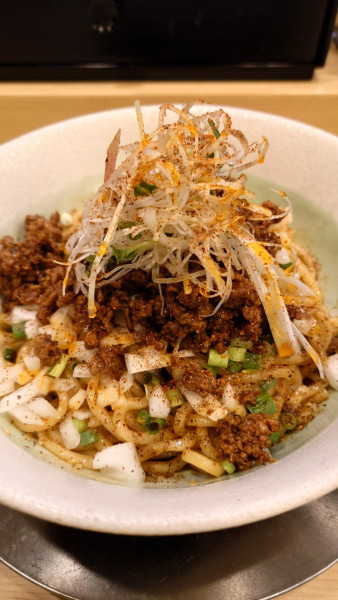 「汁なし担々麺　1000円」@中華そば すばる食堂の写真