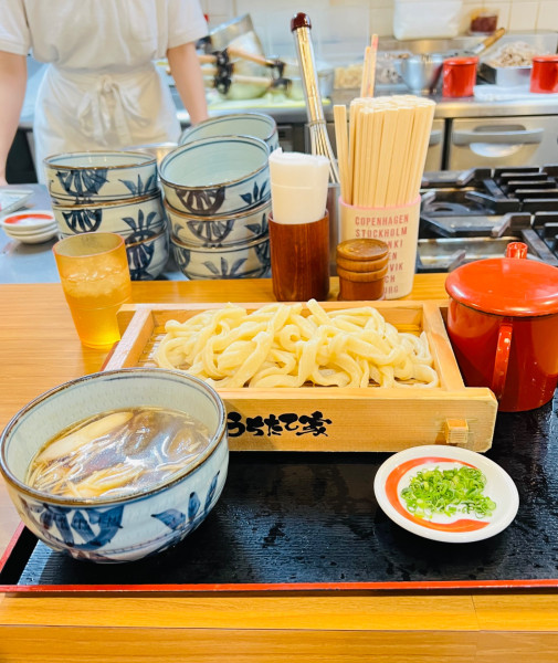 「鴨汁うどん 普通盛り」@うちたて家の写真