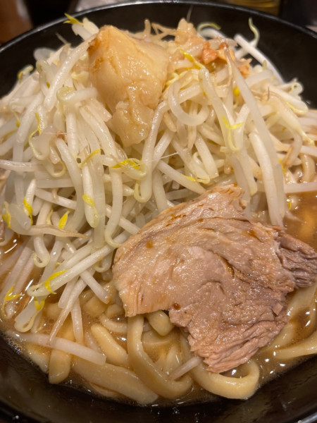 「ラーメン　豚二枚」@ラーメン豚嵐の写真